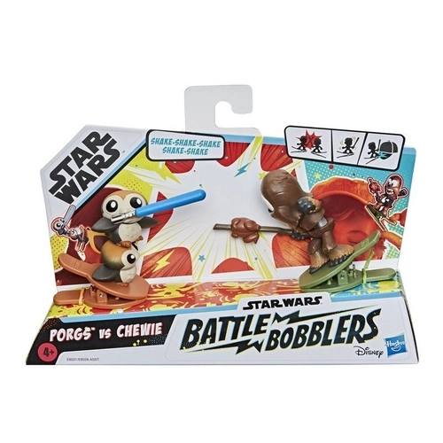 Hasbro Star Wars Battle Bobblers Porgs�s Vs Chewie